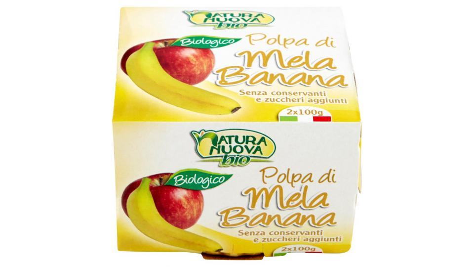 Polpa di Mela Banana 2 x 100 g