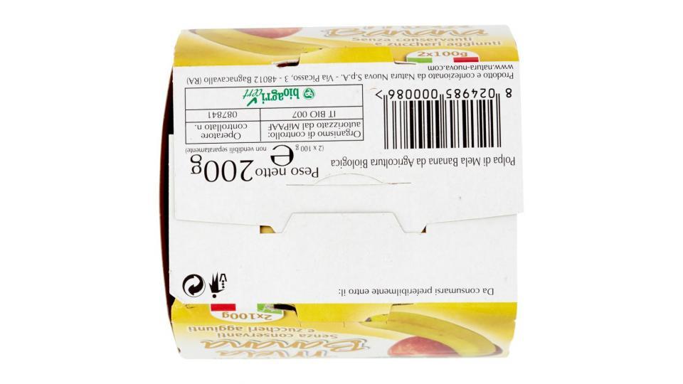 Polpa di Mela Banana 2 x 100 g