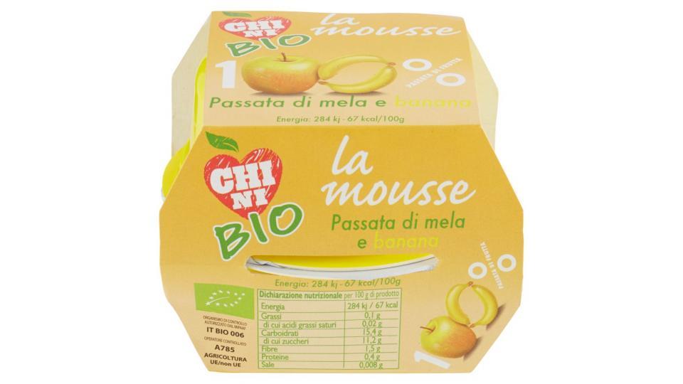 Bio la Mousse Passata di Mela e Banana