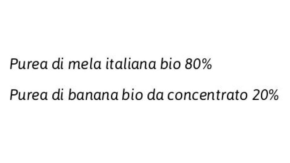 Bio la Mousse Passata di Mela e Banana