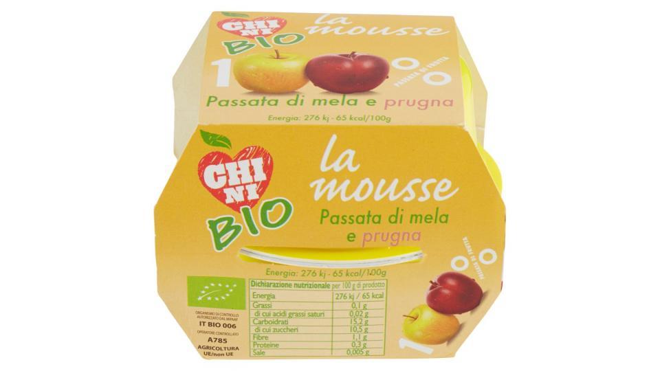 Bio la Mousse Passata di Mela e Prugna
