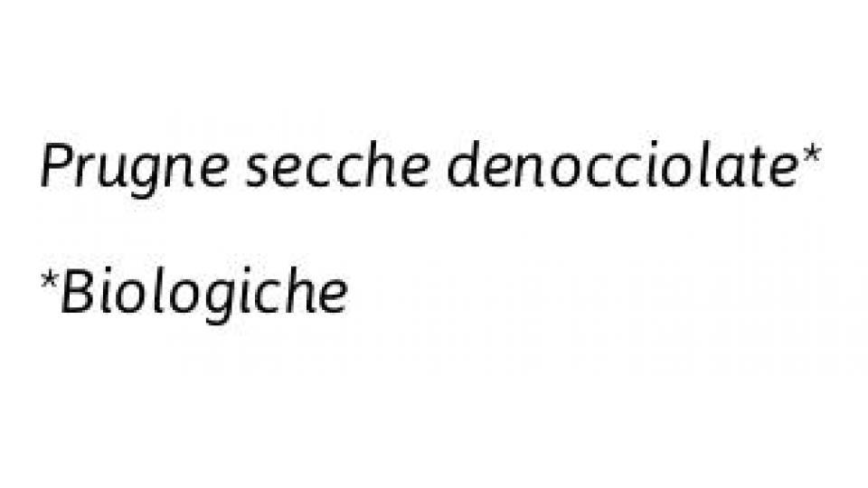 Prugne Secche Biologiche senza Nocciolo