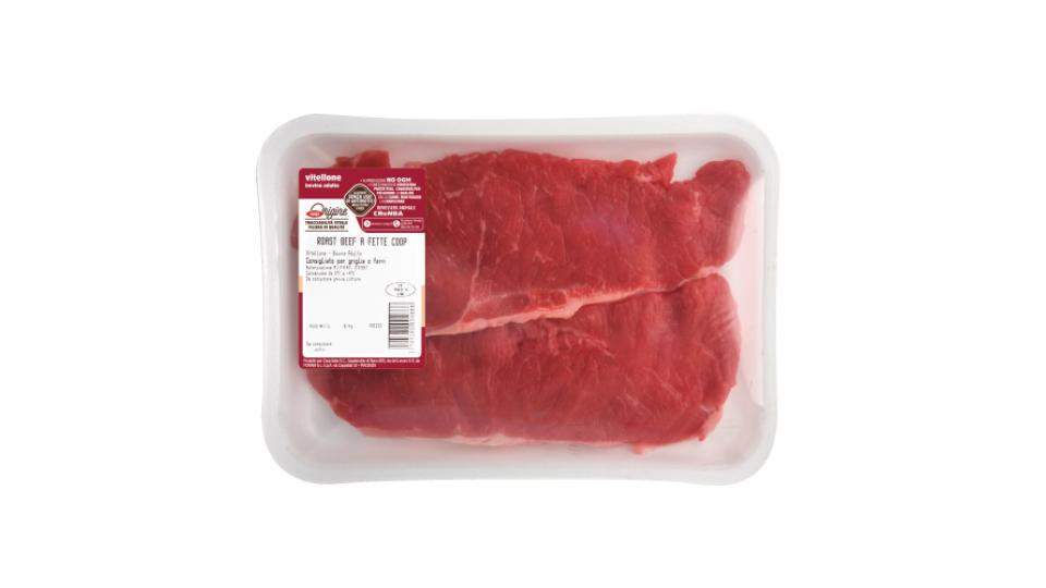 Roast Beef a Fette di Vitellone, Bovino Adulto 400 g Ca