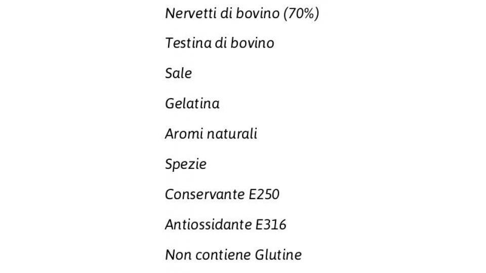 I Grangustosi Nervetti in Gelatina Cotti Sottovuoto