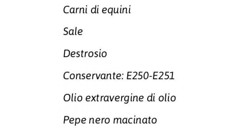 Sapore Salute Battuta di Equino 0,160 Kg