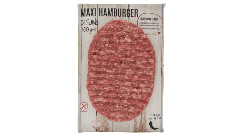 Maxi Hamburger di Suino