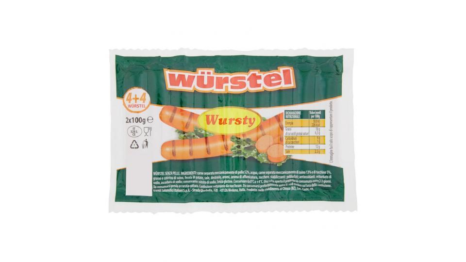 Würstel 4+4 Würstel