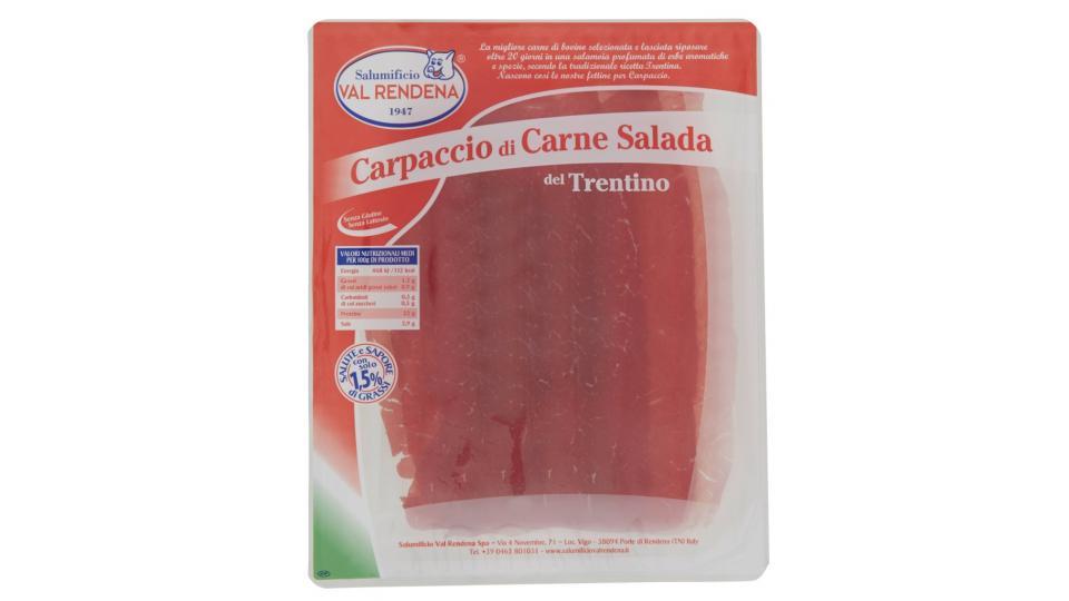 Carpaccio di Carne Salada del Trentino