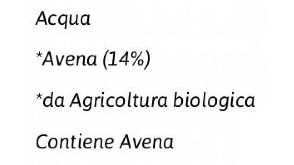 Biologico Bevanda Avena Natural