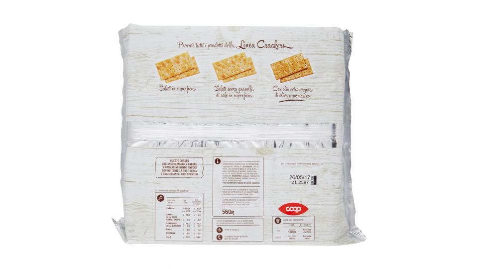 Crackers con Olio Extravergine di Oliva (3,2%) e Rosmarino