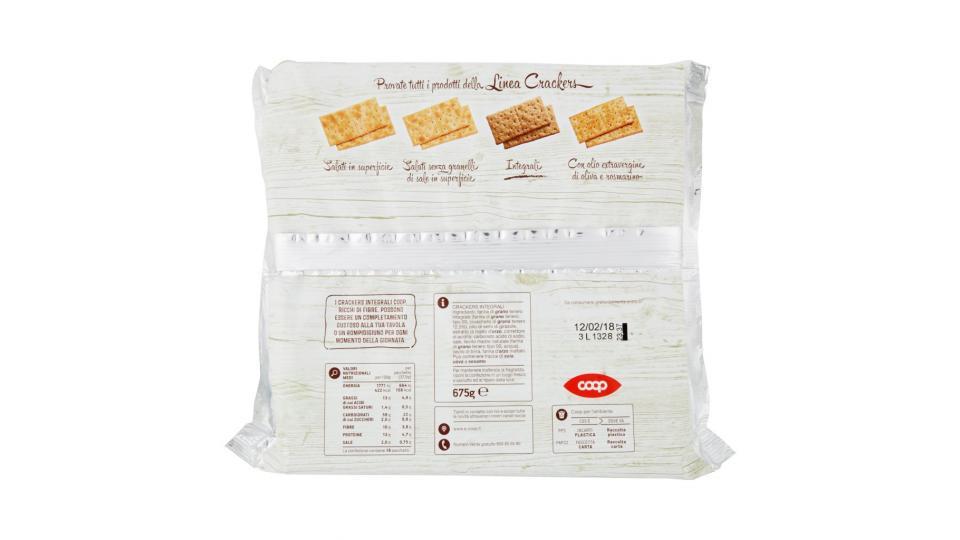 Crackers Integrali 18 x 37,5 g