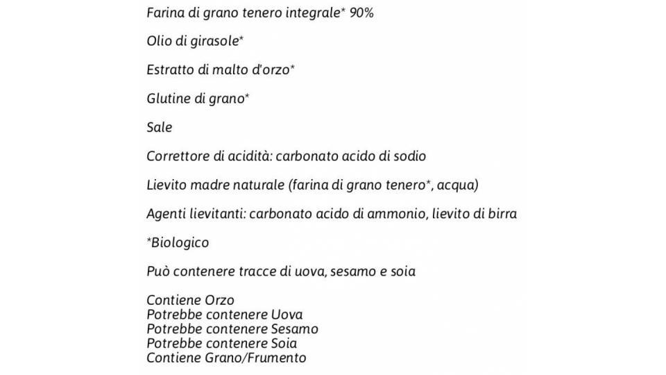 Crackers Integrali Biologici 14 x 37,5 g