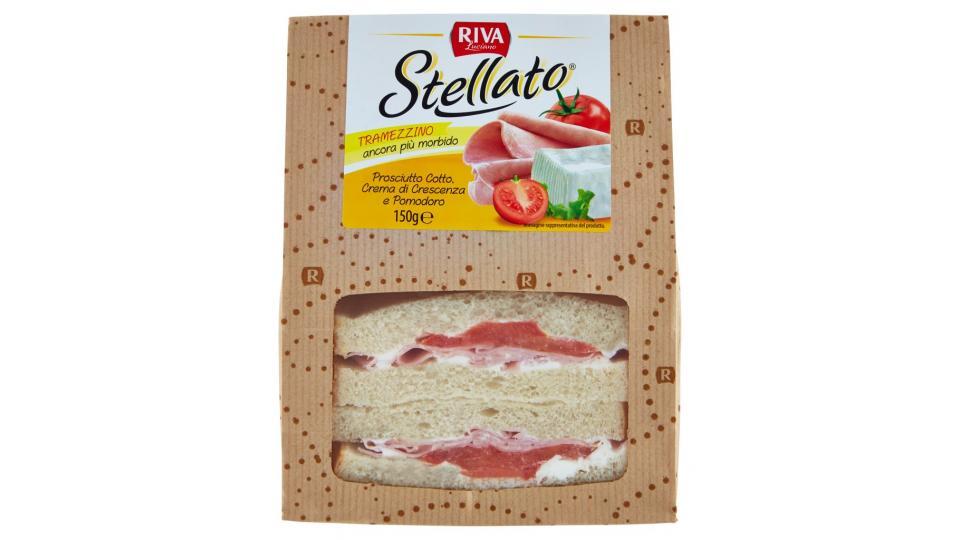 Stellato Prosciutto Cotto, Crema di Crescenza e Pomodoro