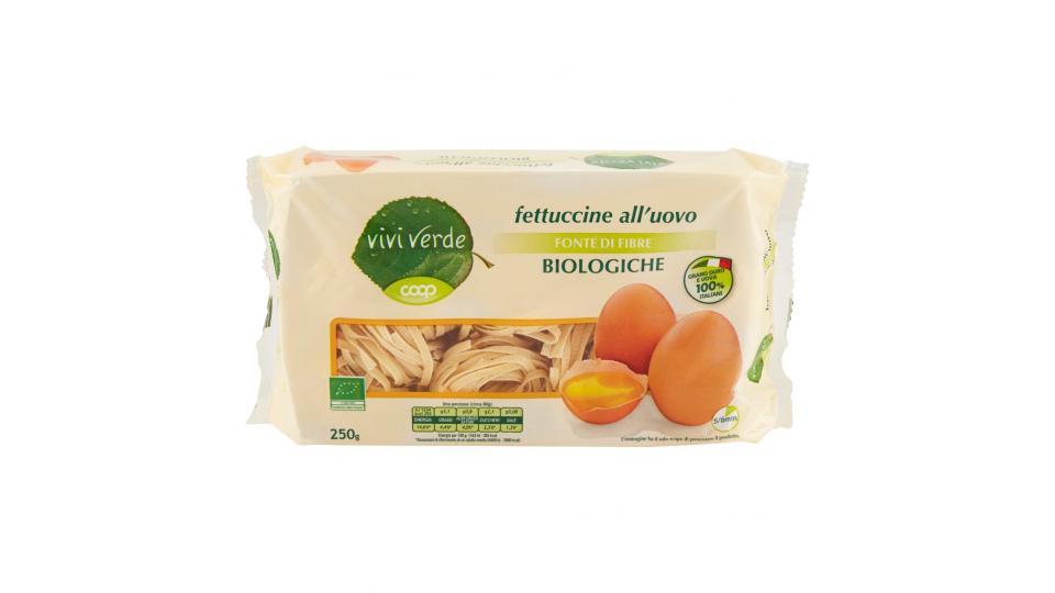 Fettuccine all'Uovo Biologiche