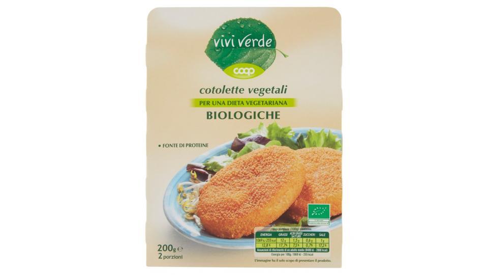 Cotolette Vegetali Biologiche