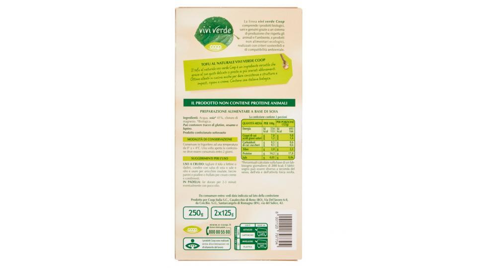 Tofu al Naturale Biologico 2 x 125 g