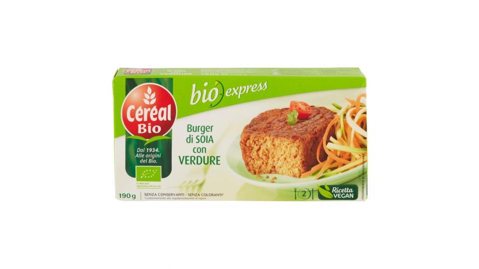 Bio Express Burger di Soia con Verdure 2 x 95 g