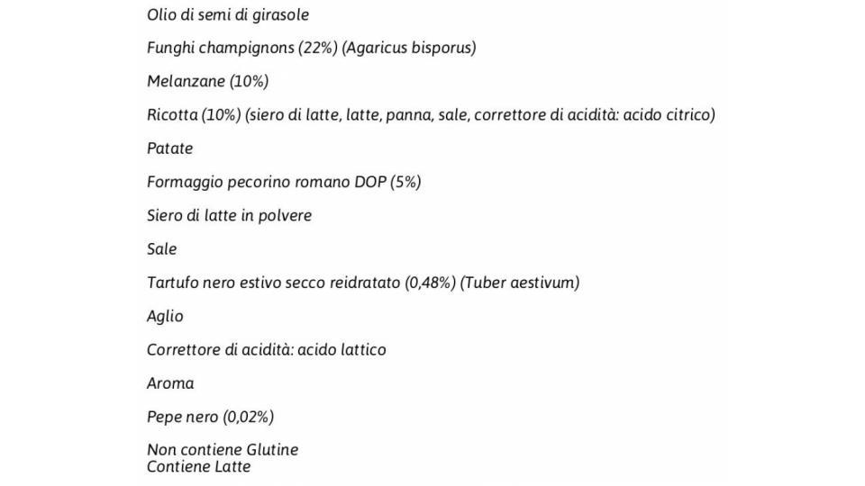 Gran Pesto Ricotta, Tartufo e Pepe Nero