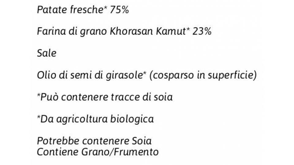 Gnocchi Kamut 