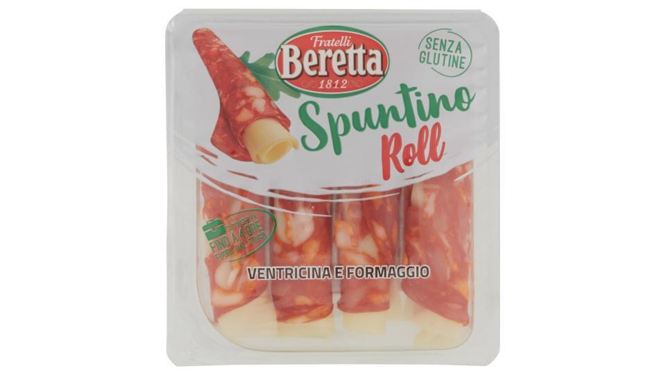 Spuntino Roll Ventricina e Formaggio