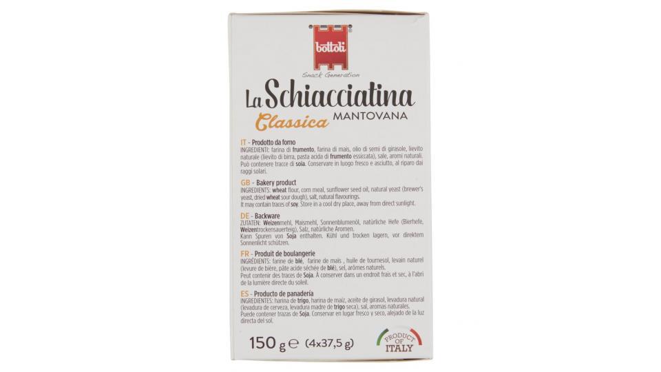 La Schiacciatina Mantovana Classico 4 x 37,5 g