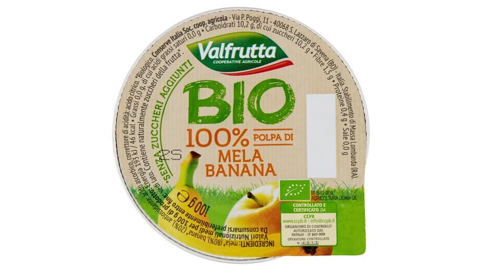Bio Polpa di 100% Mela Banana