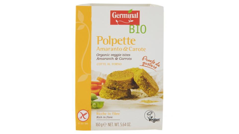 Bio Polpette Amaranto & Carote 6 x 26,7 g