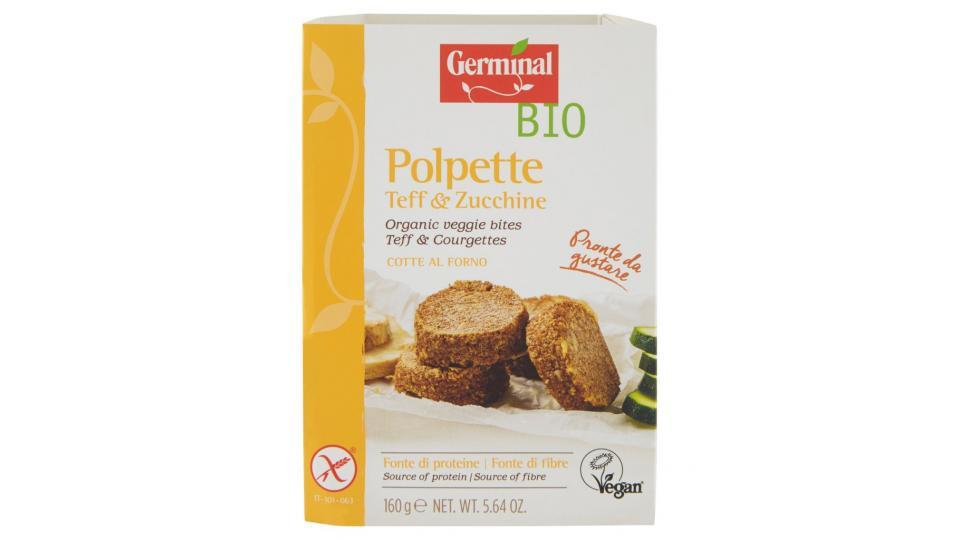 Bio Polpette Teff & Zucchine 6 x 26,7 g