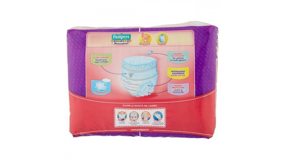 Pampers, Progressi Mutandino taglia 5 junior (12-18 Kg) conf.