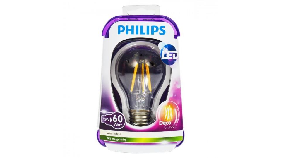 LAMPADINA LED CL. 60W E27 WW A60