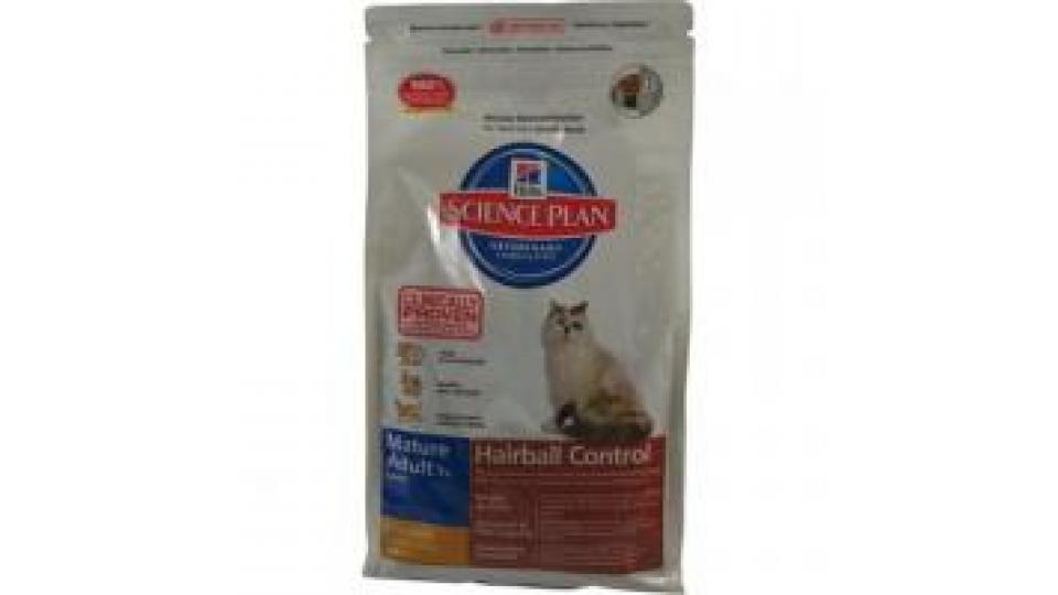 ALIMENTO CAT HAIRBALL POLLO 7+