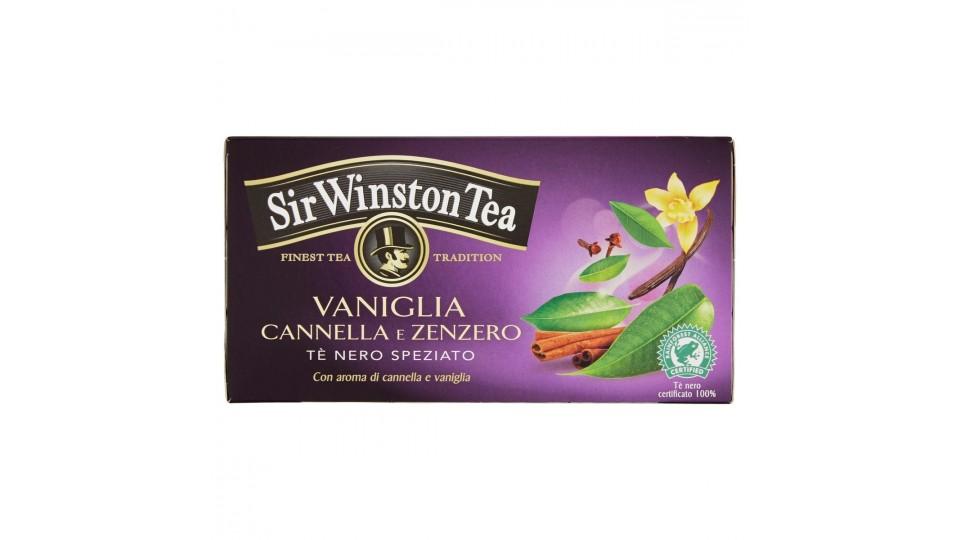 TEA NERO VANIGLIA/CANNEL/ZENZERO