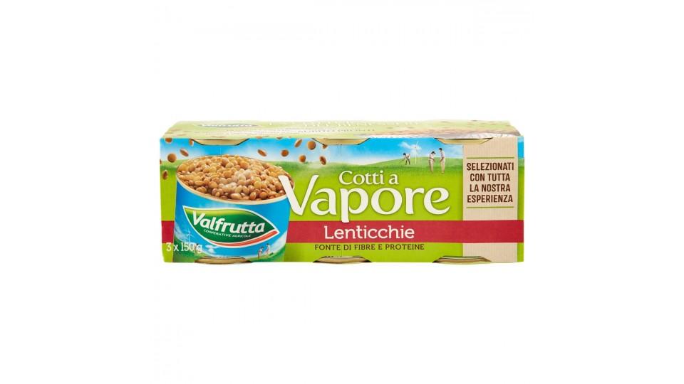 LENTICCHIE AL VAPORE