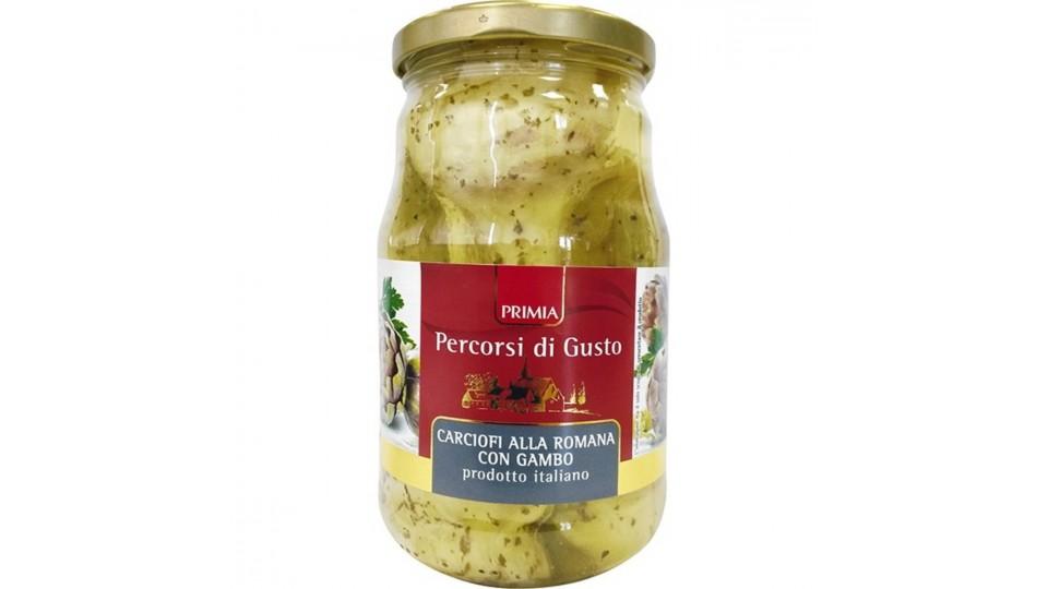 CARCIOFI CON GAMBO ALLA ROMANA