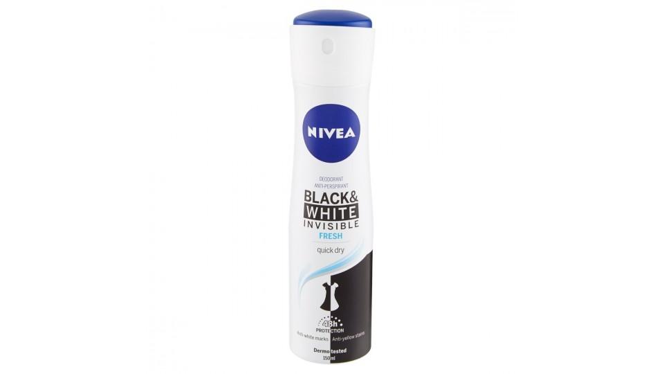 DEO SPRAY BLACK&WHITE PURE