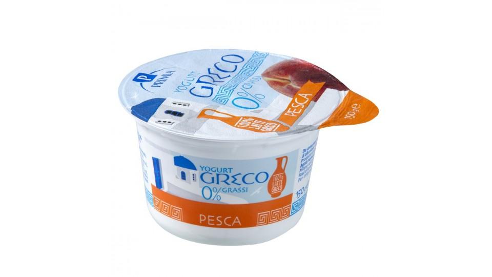 YOGURT GRECO PESCA 0%