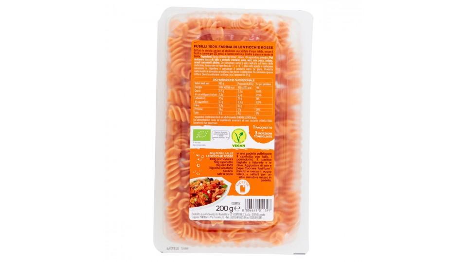 FUSILLI DI LENTICCHIE BIO