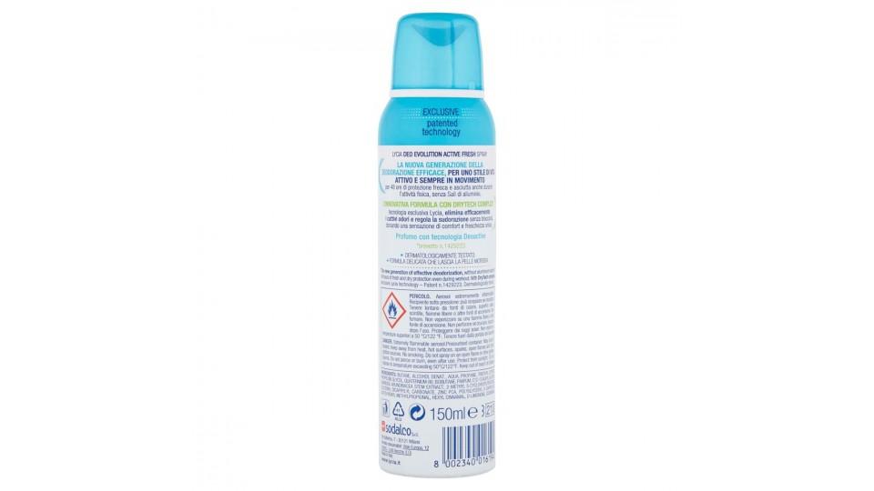 ANTI ODORANTE SPRAY ACTIVE FRESH