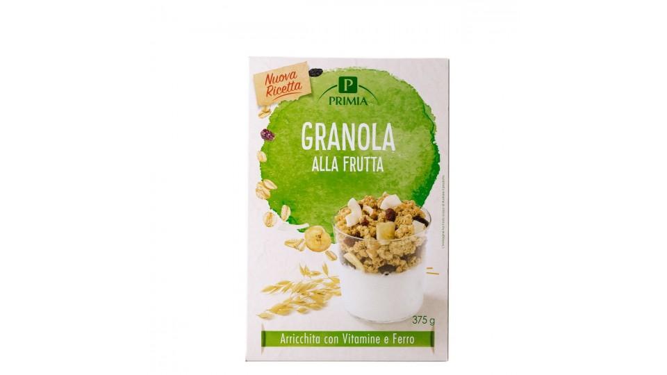 GRANOLA ALLA FRUTTA