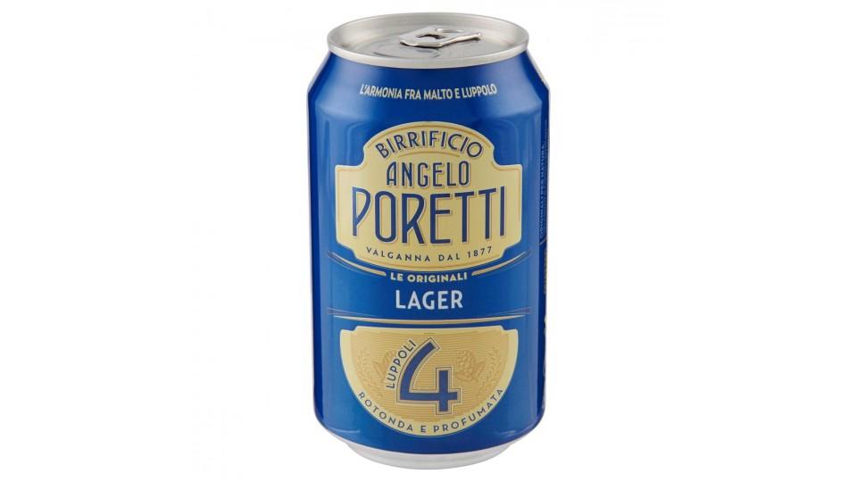 BIRRA LATTINA LAGER 4 LUPPOLI