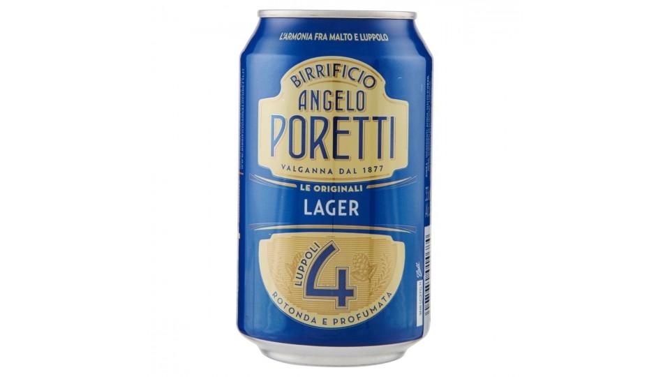 BIRRA LATTINA LAGER 4 LUPPOLI