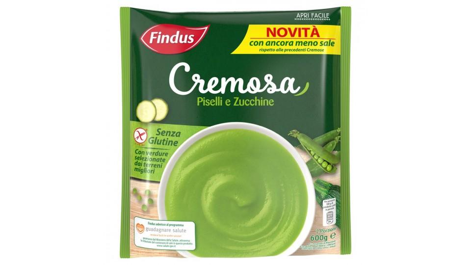 CREMOSA PISELLI E ZUCCHINE S/G