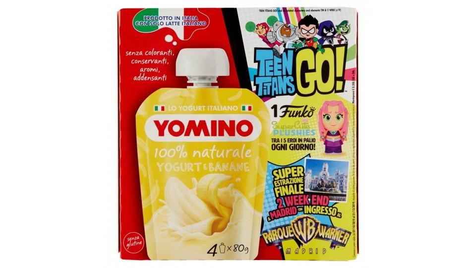 YOMINO YOGURT E BANANE 100% NAT.