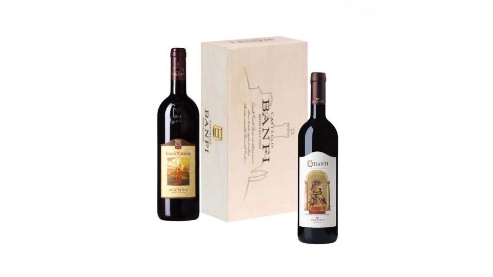 CASSETTA ROSSO MONTALCINO+CHIANTI