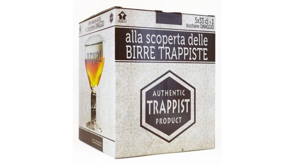 CONF. BIRRE TRAPPISTE + BICCHIERE