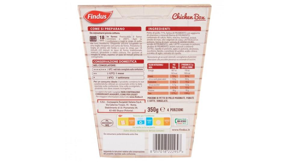 FINDUS STRIPS DI POLLO GR.350 