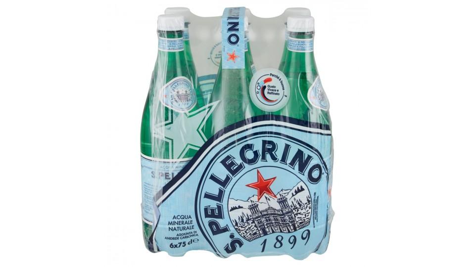 Acqua frizzante San Pellegrino, 6 X