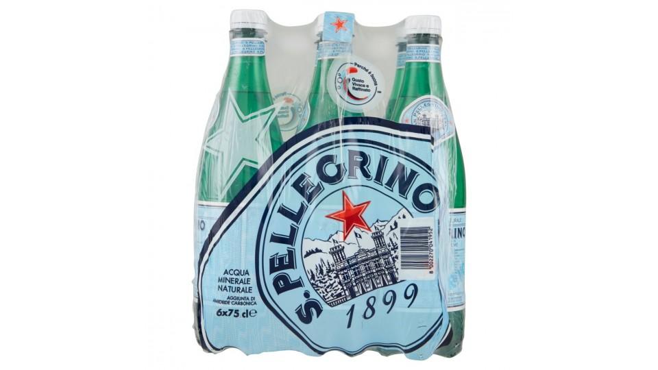 Acqua frizzante San Pellegrino, 6 X