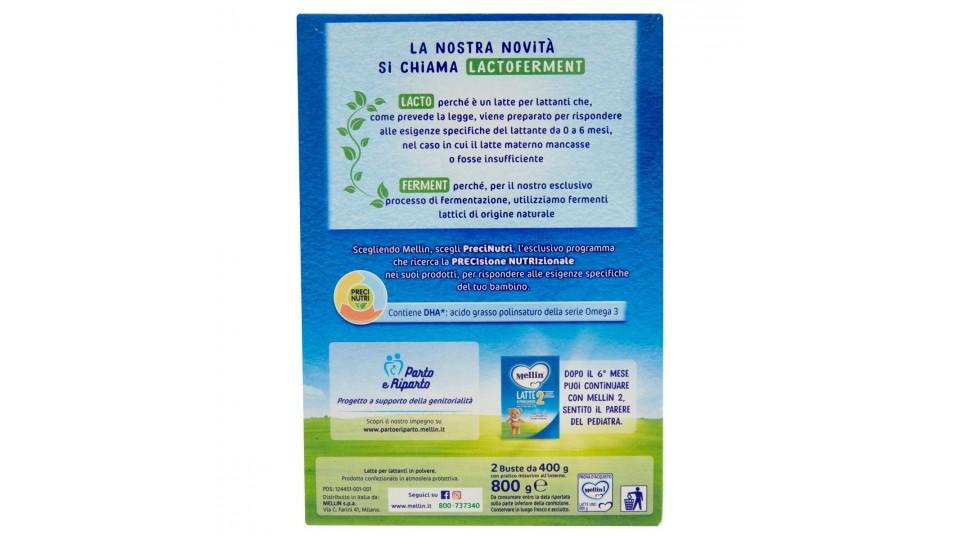 Mellin, Latte 1 in polvere