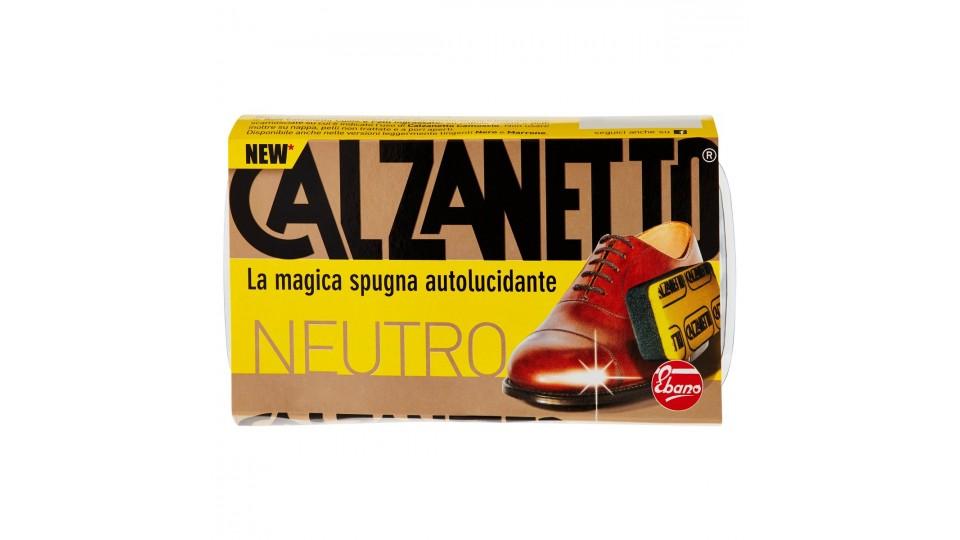 Calzanetto spugna lucidante per scarpe nere